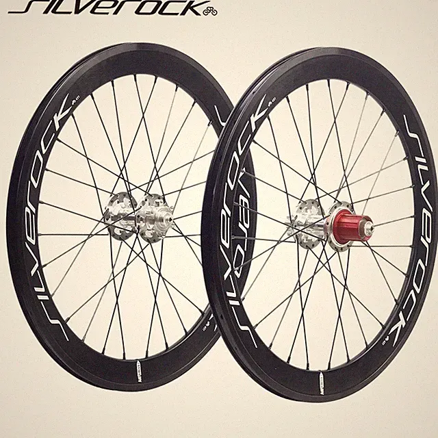 20" Folding Bike Wheels Straight Pull Disc Brake Minivelo Bicycle Wheelset QR