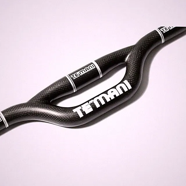 3K Full Carbon Fiber Mountain Bike Riser Bar Folding Bicycle Handlebar 420-740mm