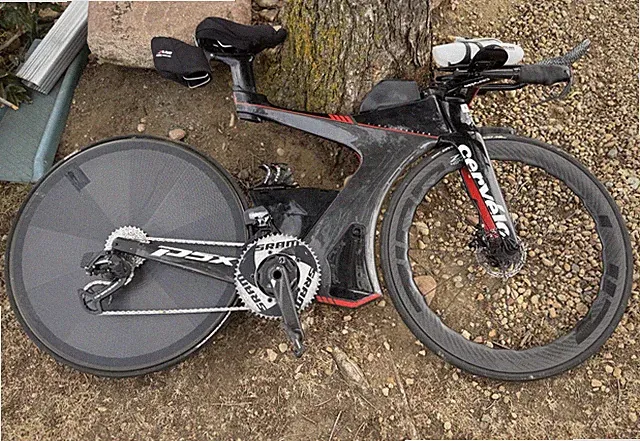 Cervelo p5x Size Large, Zipp 454 Front/Rear Disc, SRAM Force EShifting