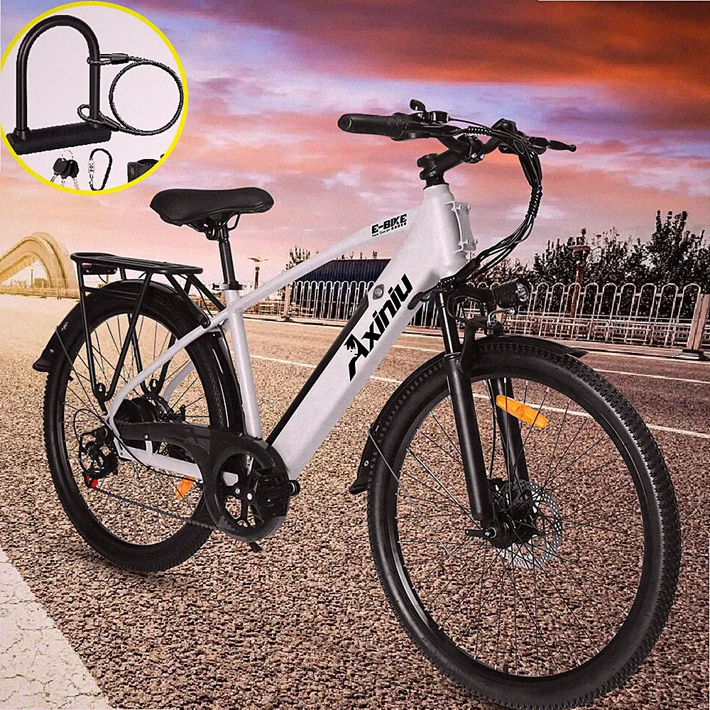 Ebike 26" 750W 36V Electric Bike Mountain Bicycle Fat Tire E-bike for Adults