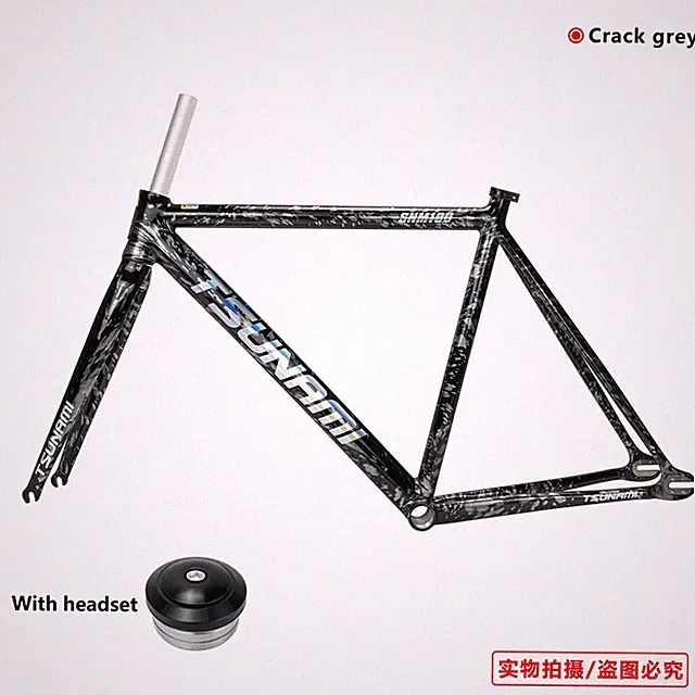 Fixied Gear Bike Frame 700C MTB Bicycle Single Speed Track / Road Bike Frameset