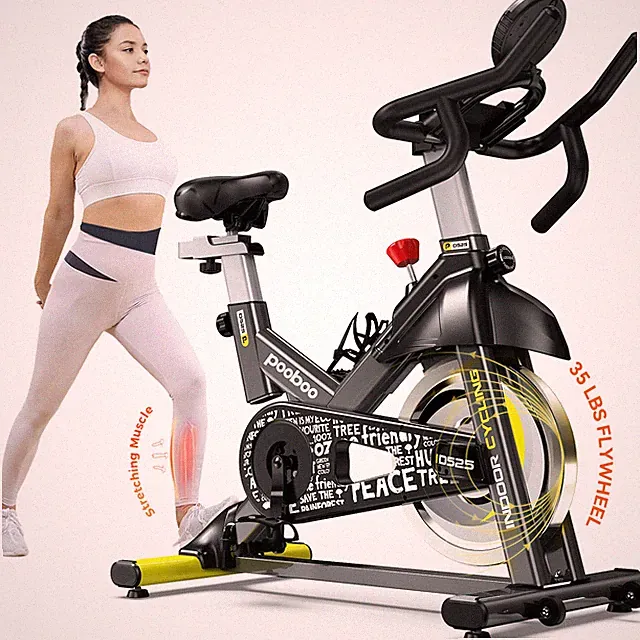 Indoor Cycling Bike Magnetic Stationary Bike Cycle Fitness Bike Exercise Bike