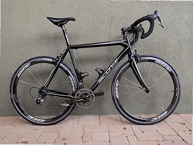 SCOTT Addict R1 Ultralight Road Bike Carbon Titanium Campagnolo Ritchey Zipp