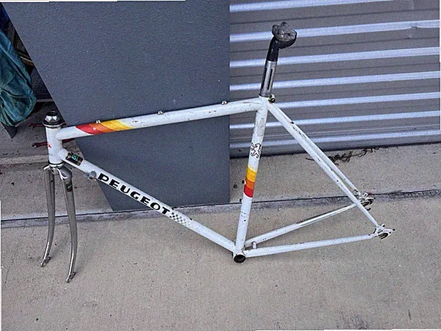 Vintage 1970's Peugeot VENTOUX Road Bike 22inch FRAME