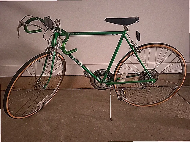 VINTAGE 1976 SCHWINN VARSITY 10-Speed Bicycle Green 22" Frame November LM502122